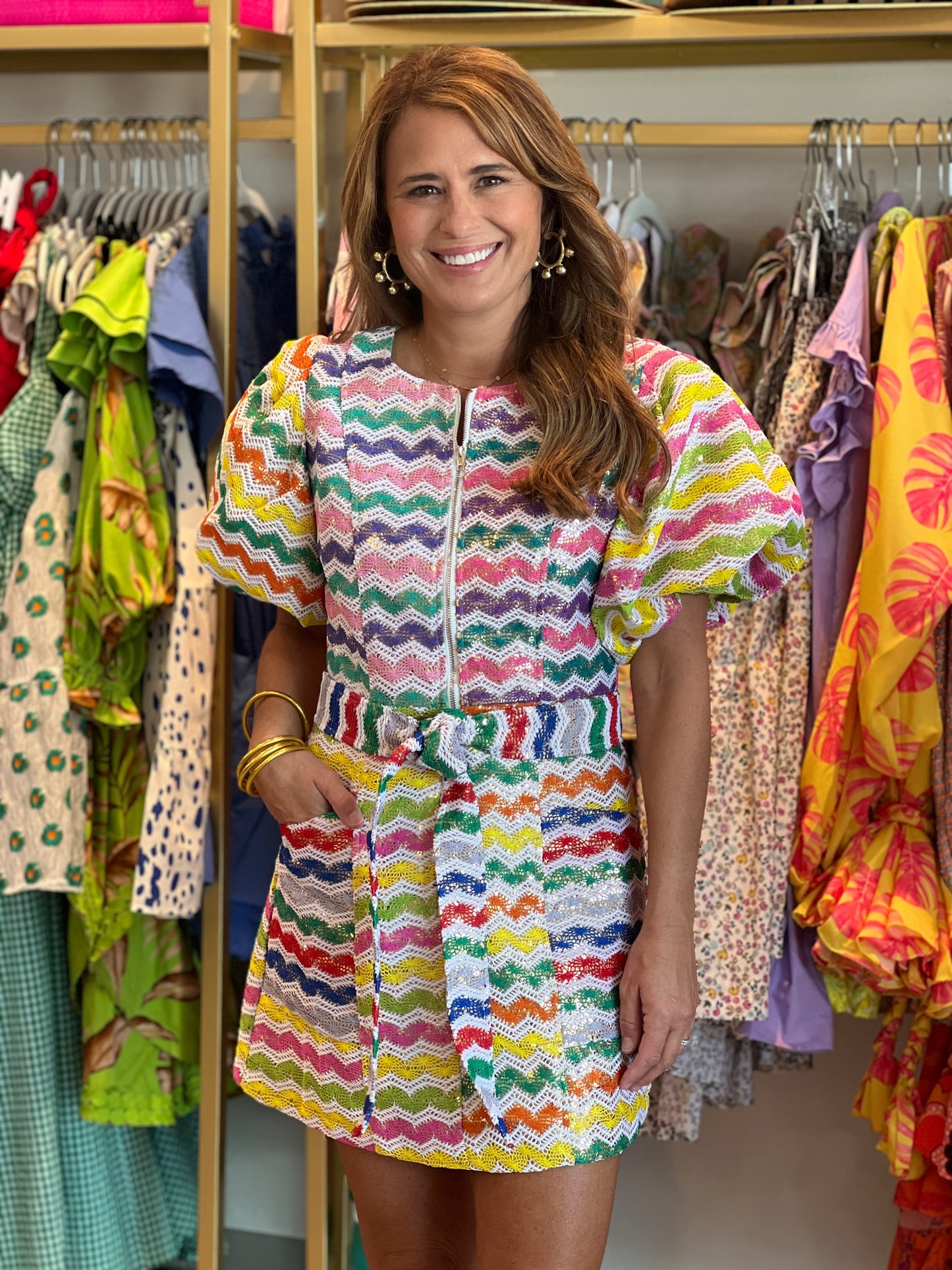 Multi Crochet Dress