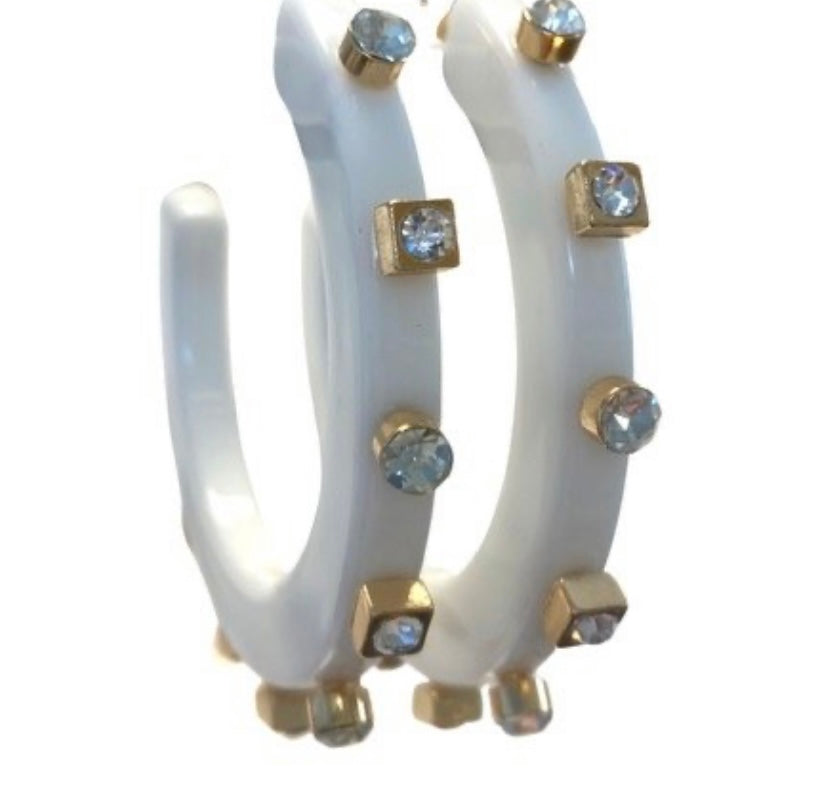 FINAL SALE City Girl Jewel Hoop