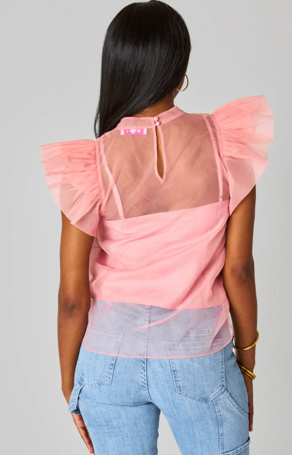 Kaycee Top in Salmon