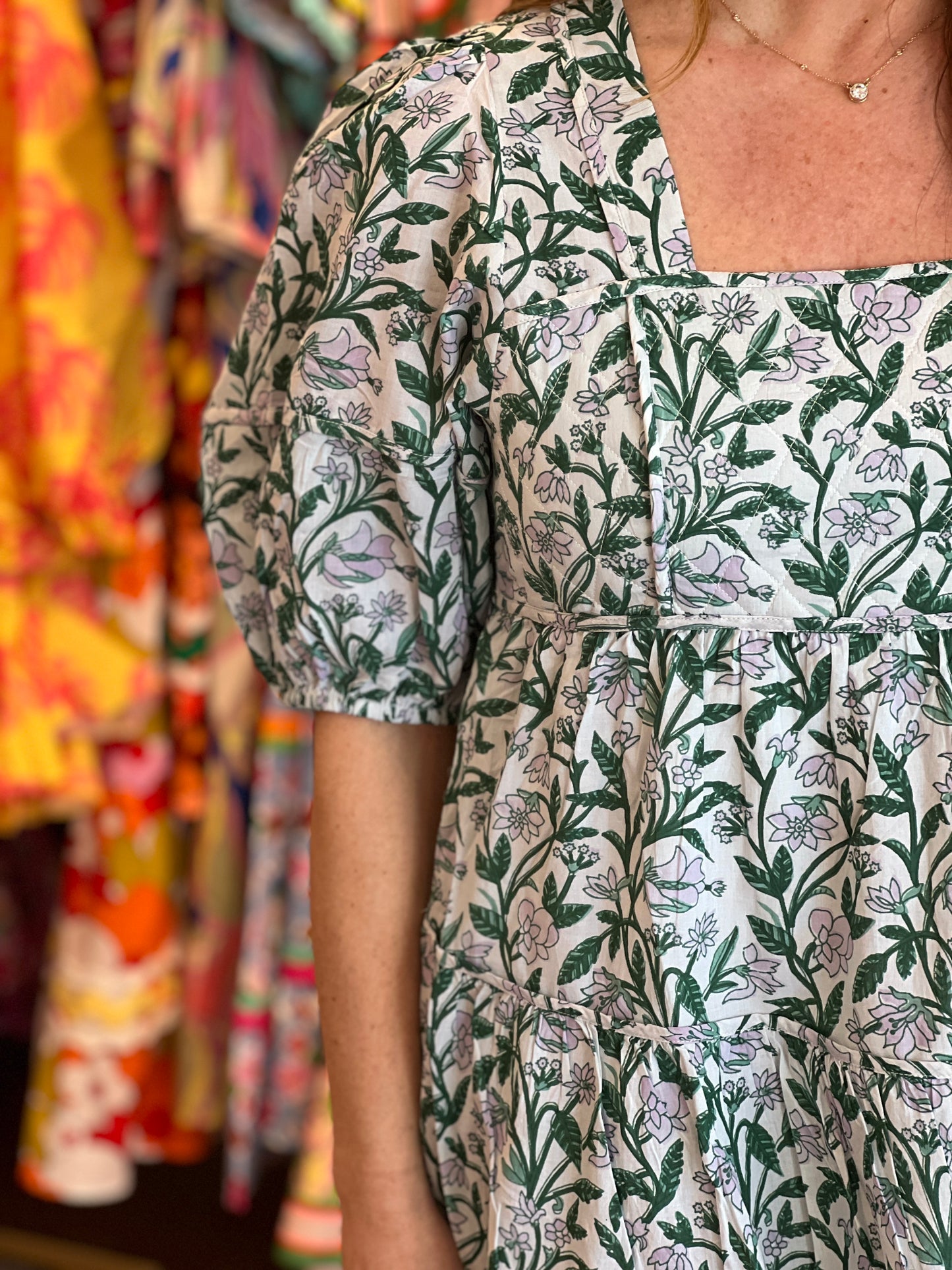 Harper Dress in Lily Print