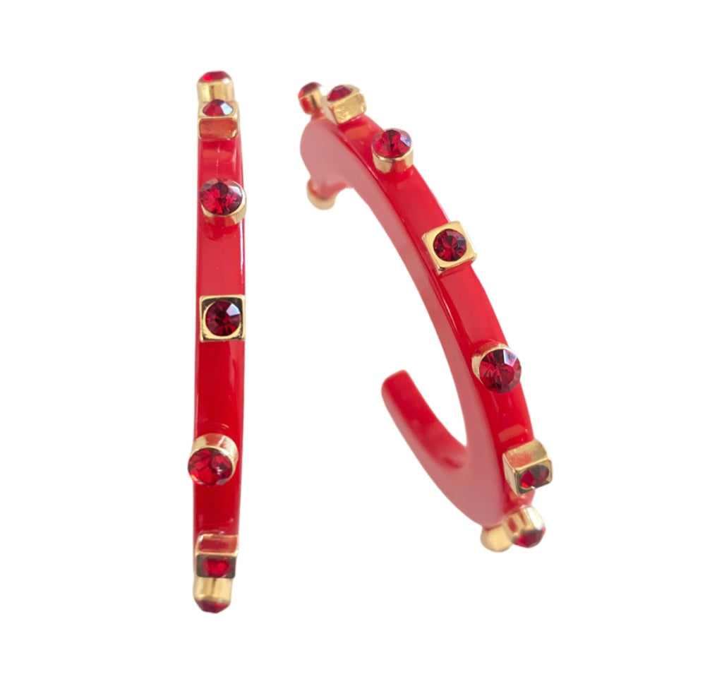FINAL SALE City Girl Jewel Hoop