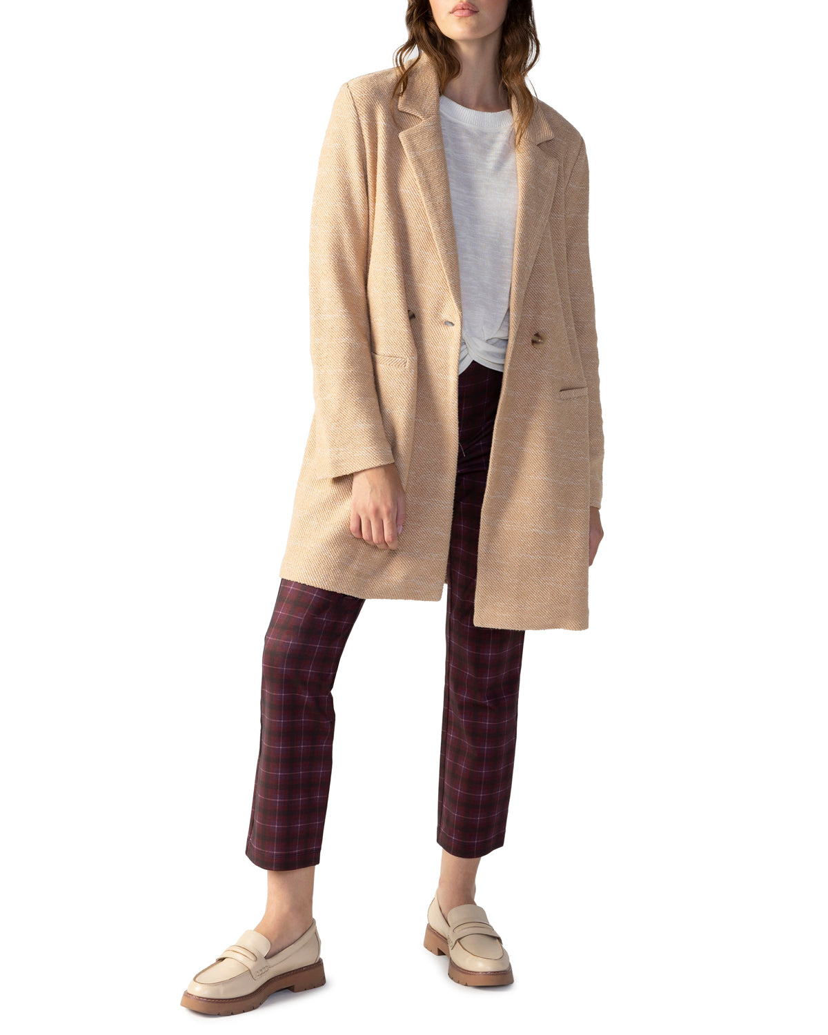 Carleton Coat in Taupe