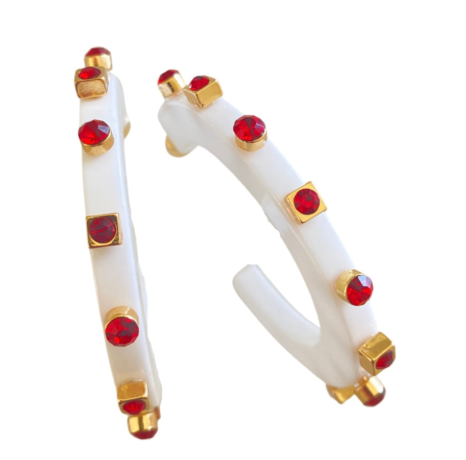FINAL SALE City Girl Jewel Hoop