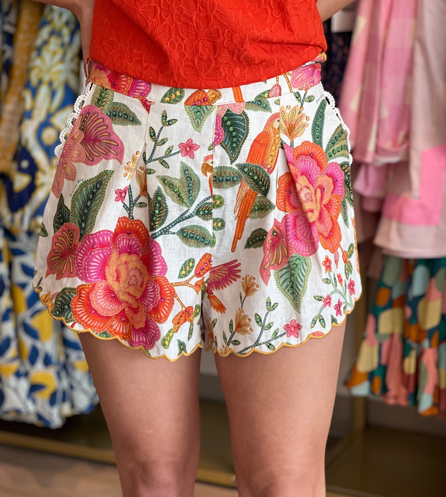 Macaw Bloom Shorts
