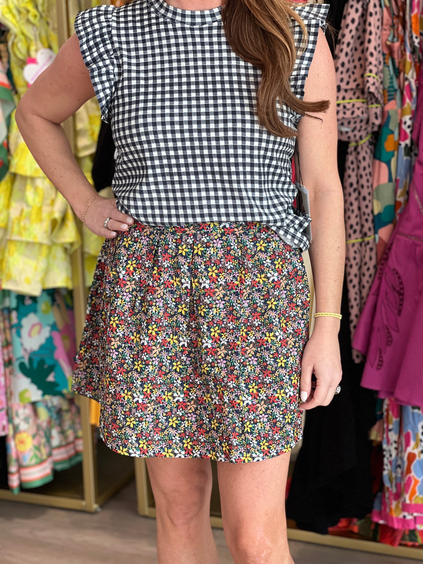 Spring Floral Skirt