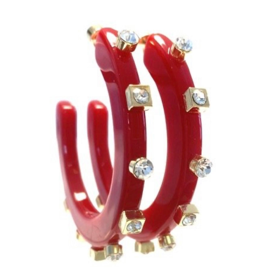 FINAL SALE City Girl Jewel Hoop