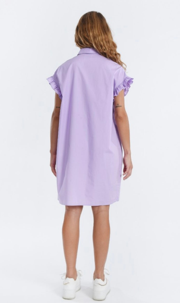 Lilac Mini Dress