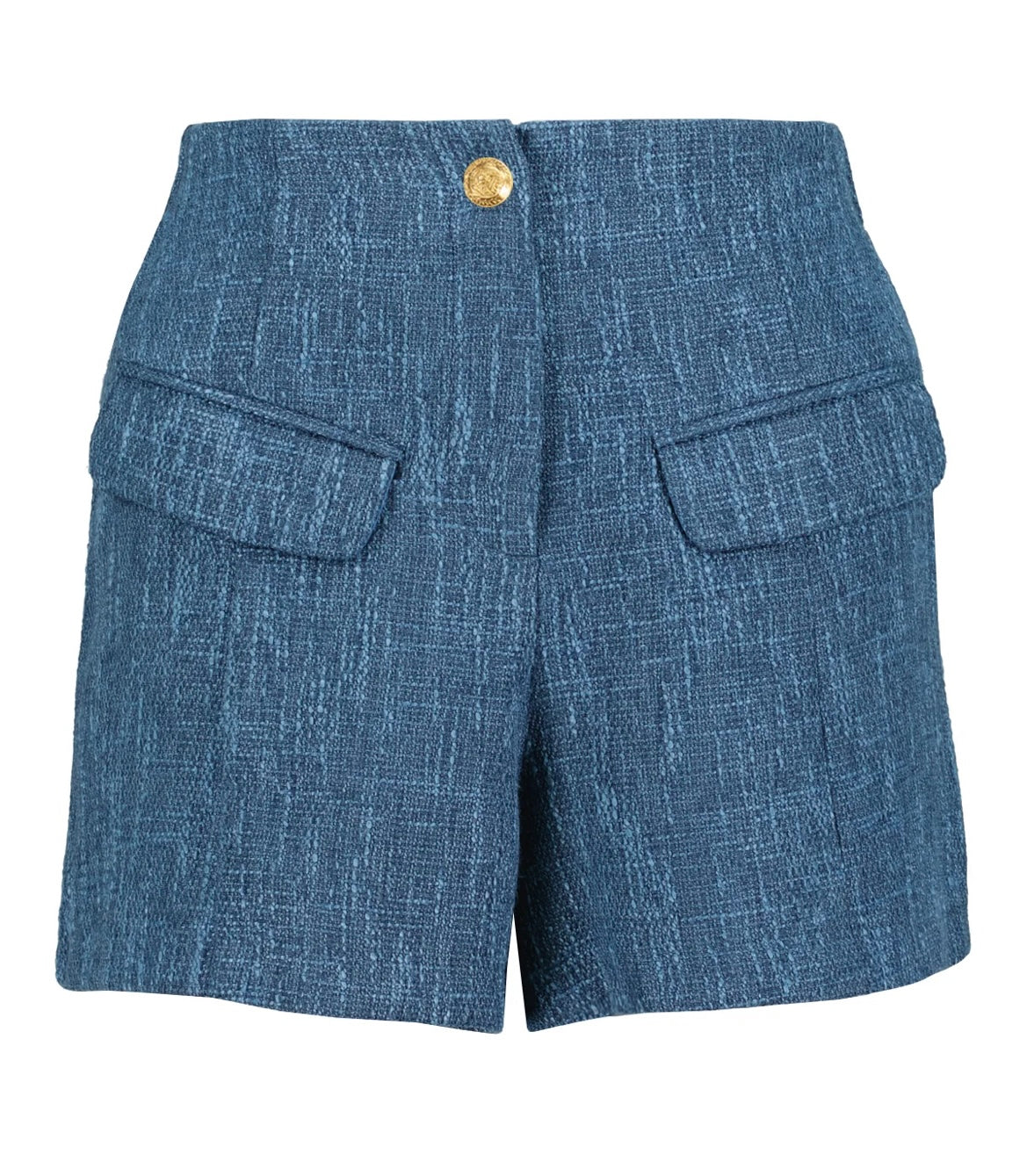 Parker Tweed Short in Blue