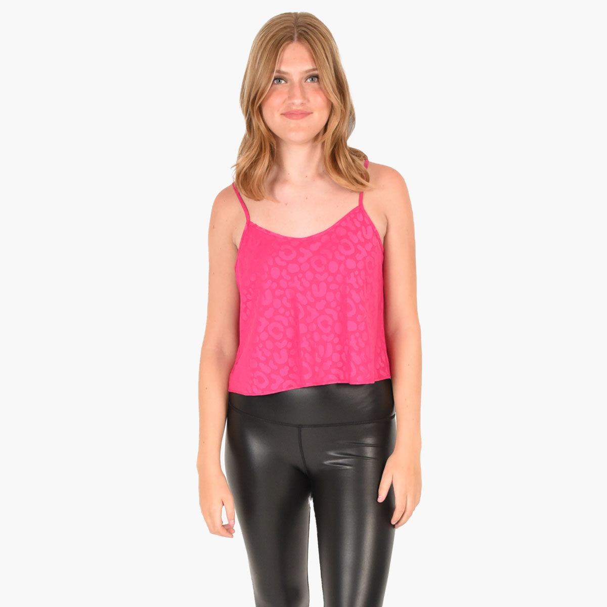 Bella Top in Pink Organza