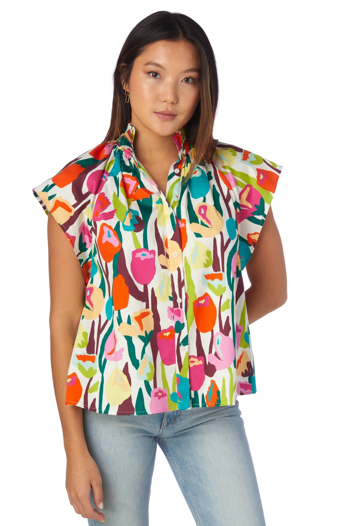 Billie Blouse in Tulip