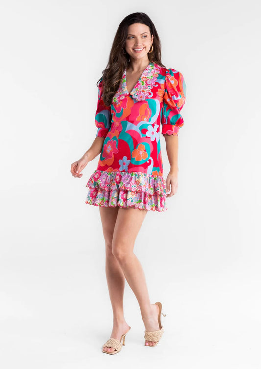 Piper Dress in Mod Floral
