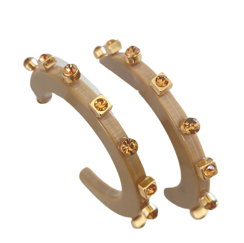 FINAL SALE City Girl Jewel Hoop