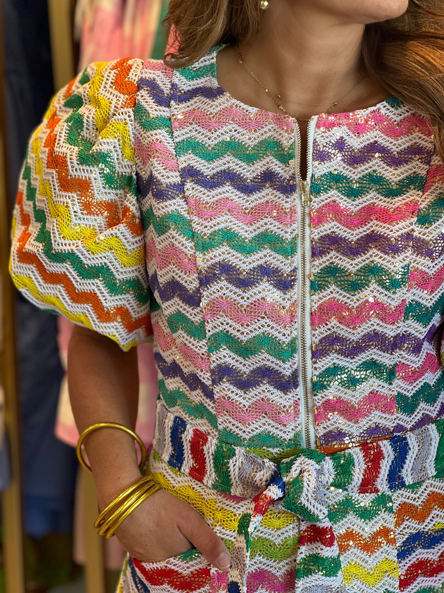 Multi Crochet Dress