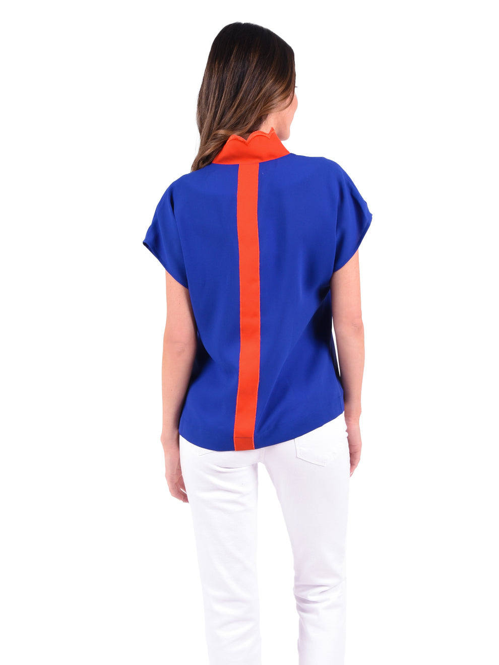 Orchid Top in Sapphire