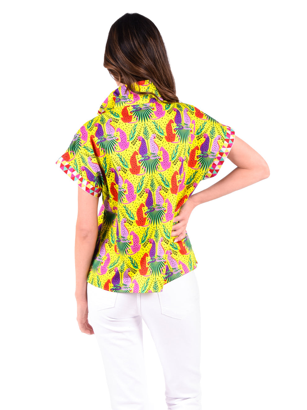 Poppy Zip Top in Peekaboo