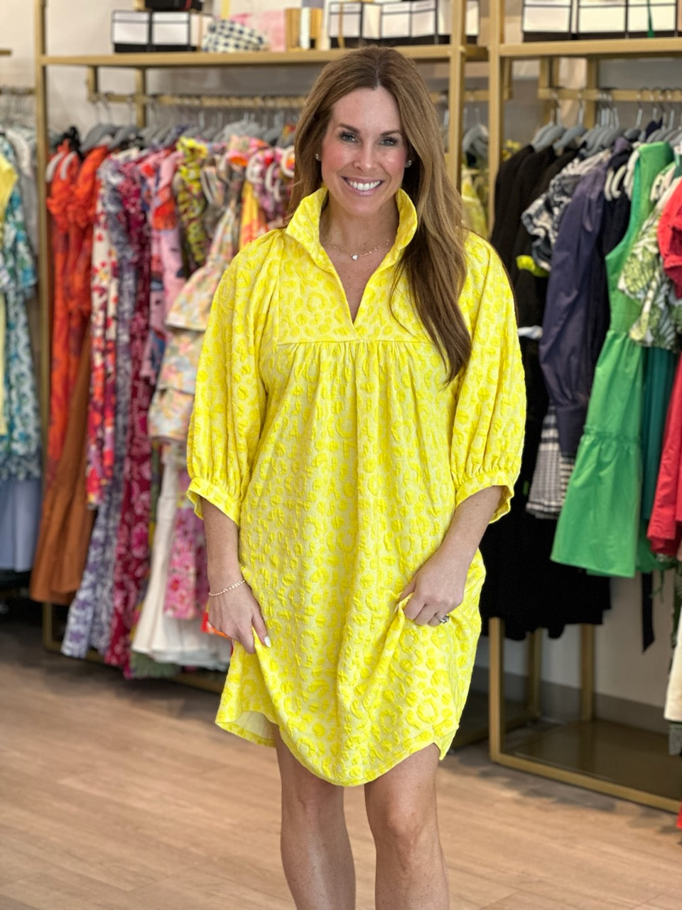 Stella Dress in Buttercup Knit
