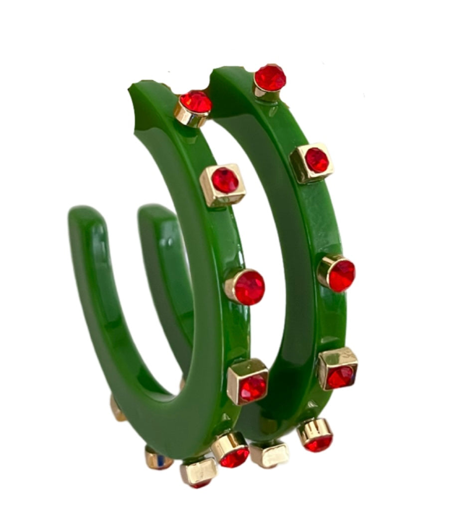FINAL SALE City Girl Jewel Hoop