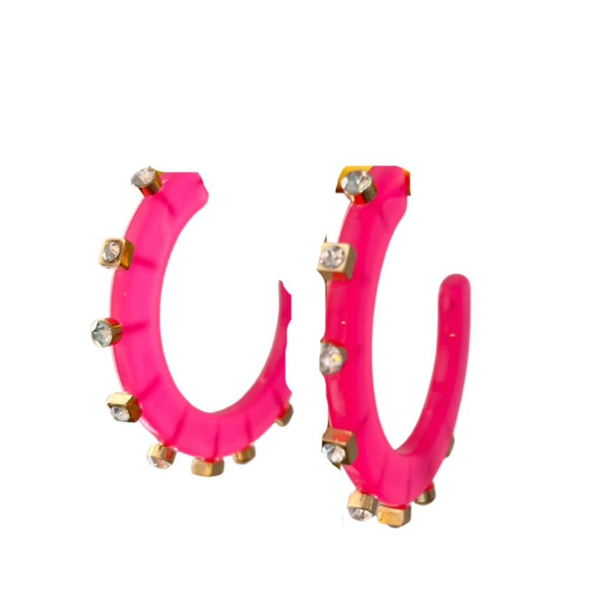 FINAL SALE City Girl Jewel Hoop