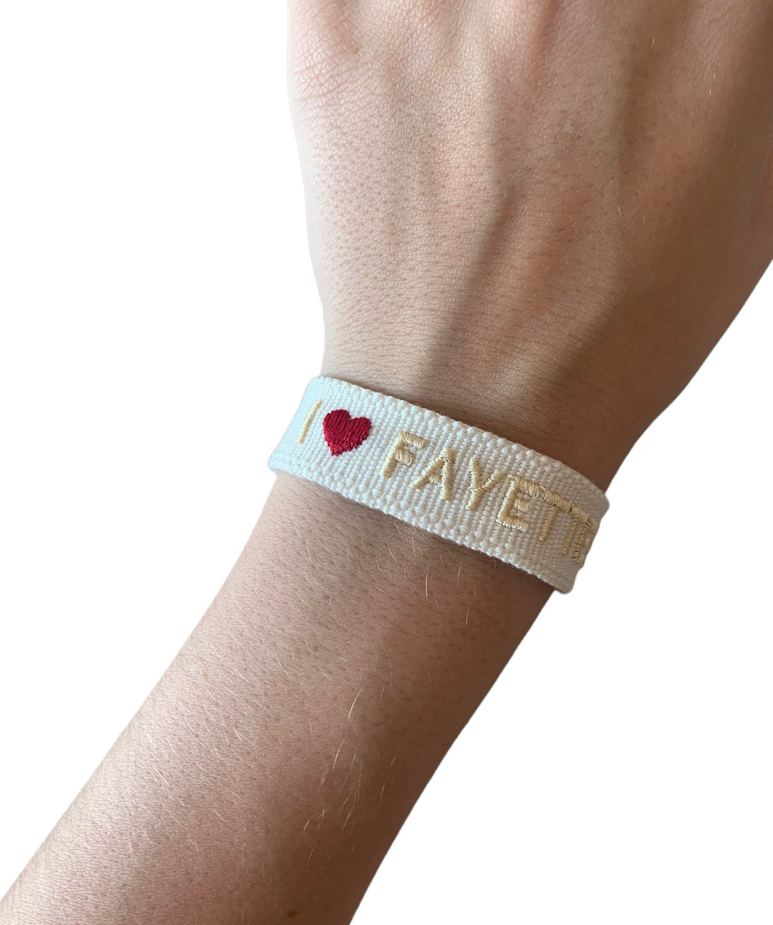 Fayetteville in Cream Bracelet