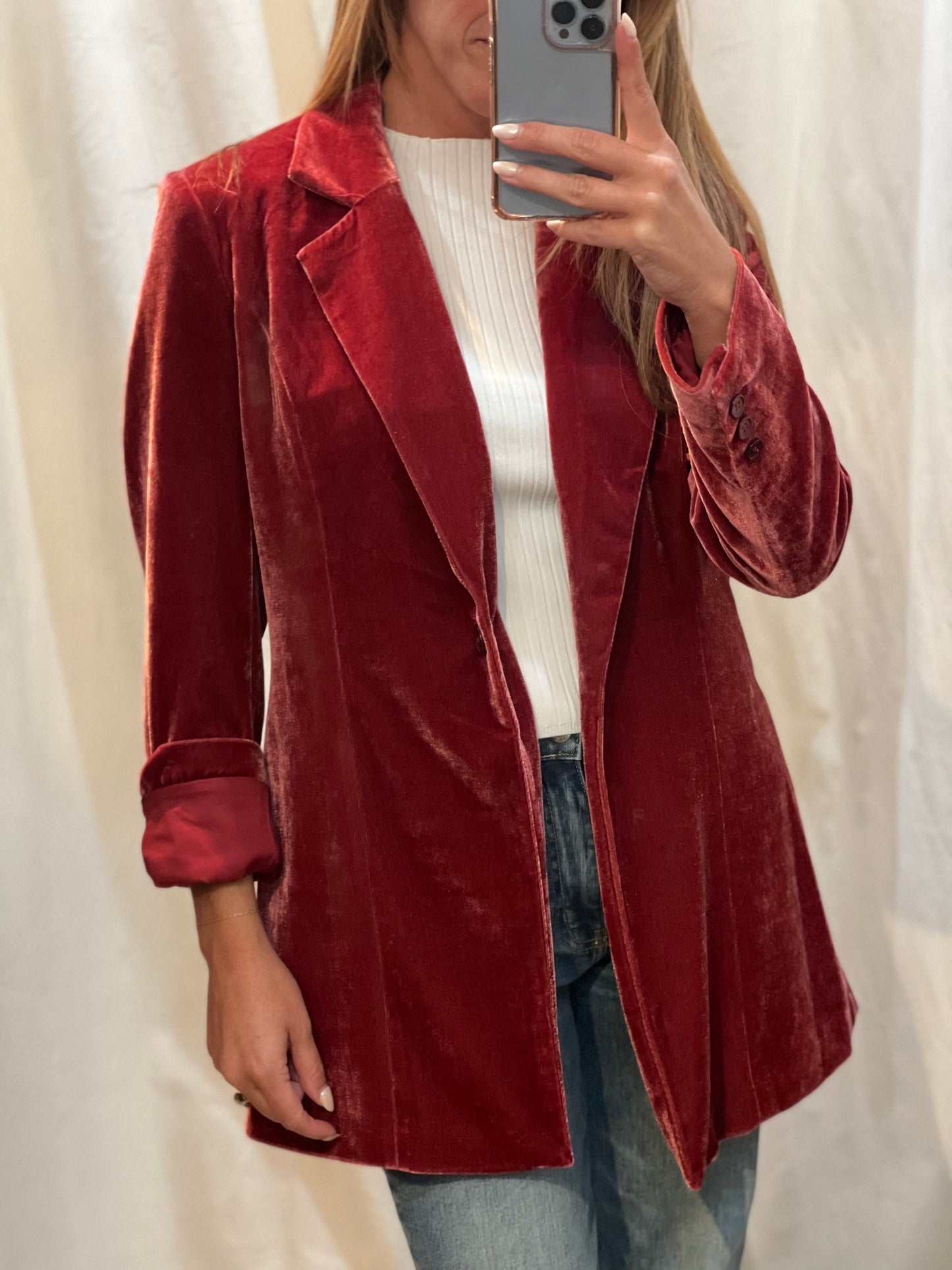 Carlson Blazer in Cabernet