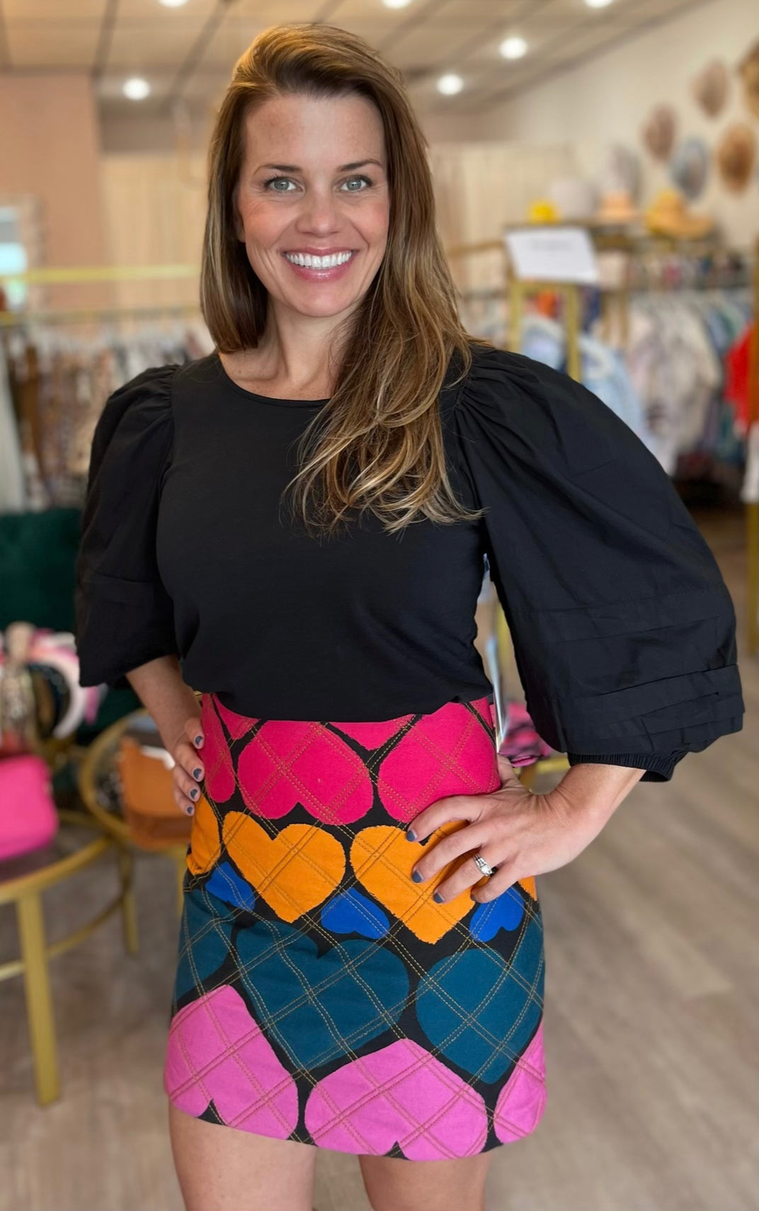 Full of Hearts Mini Skirt