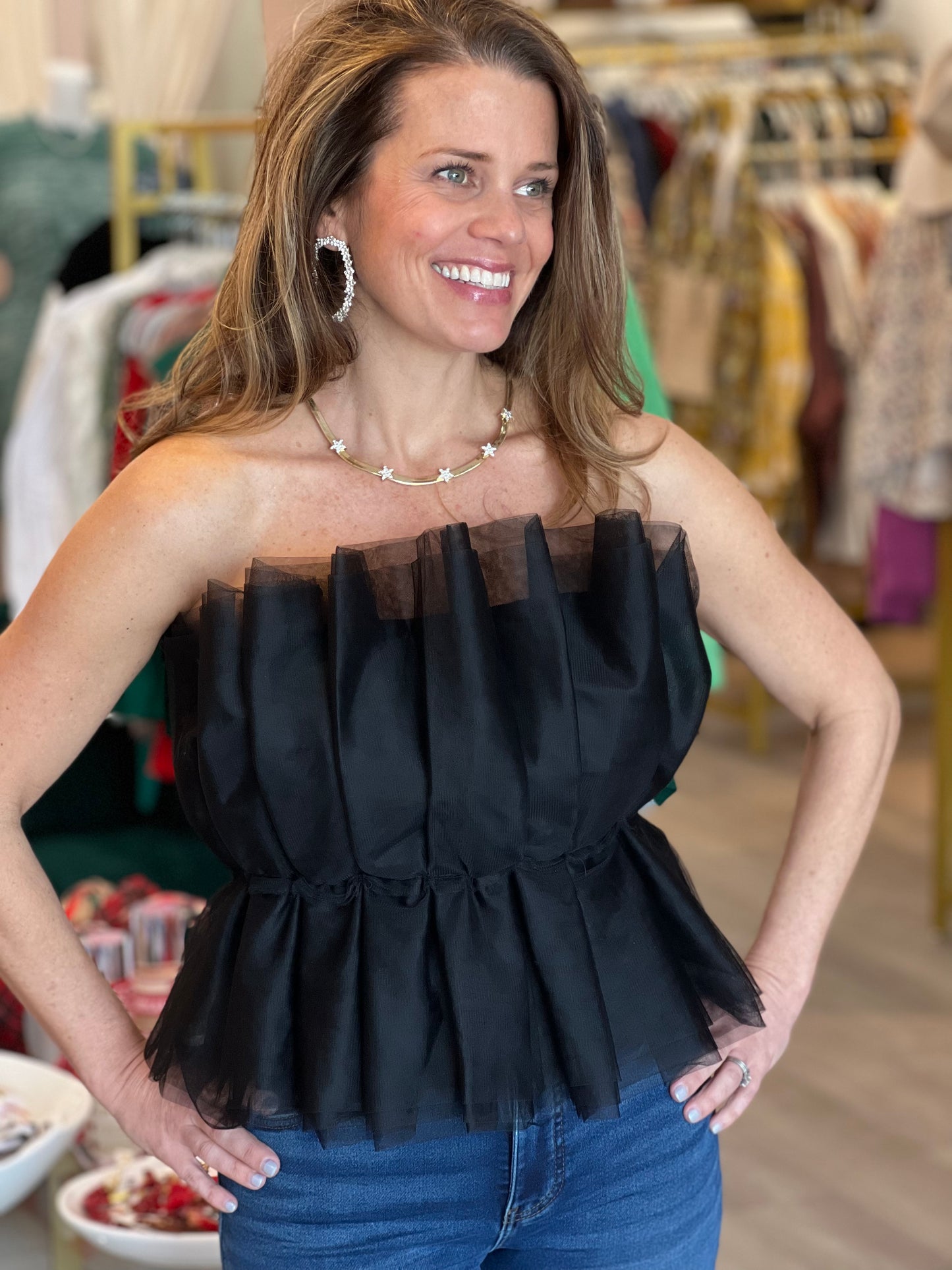 Giselle Top in Black