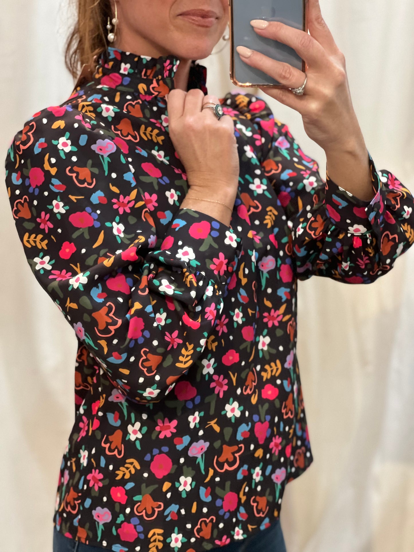 Lyla Top in Wildflower