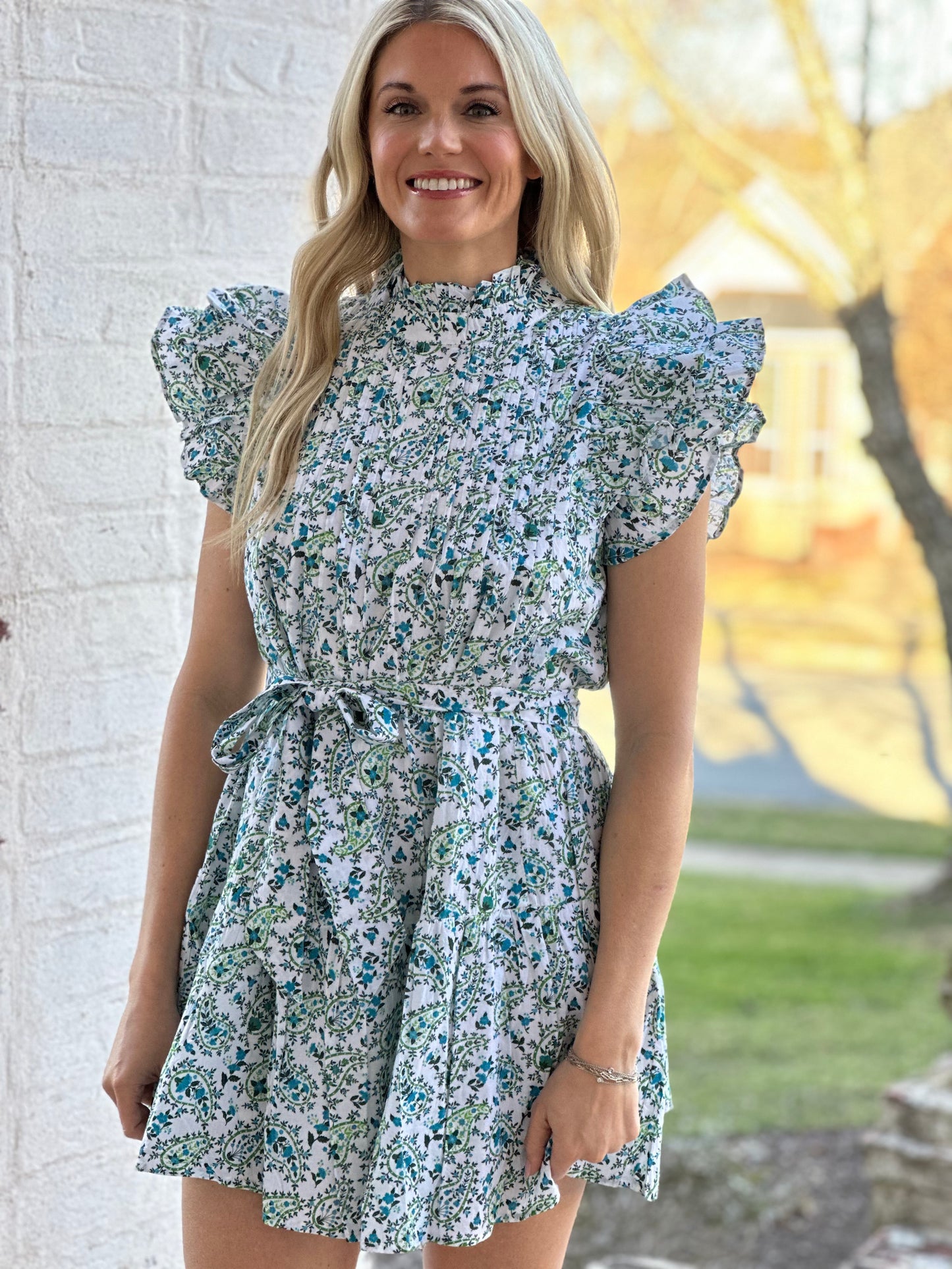 Lily Dress in Paisley