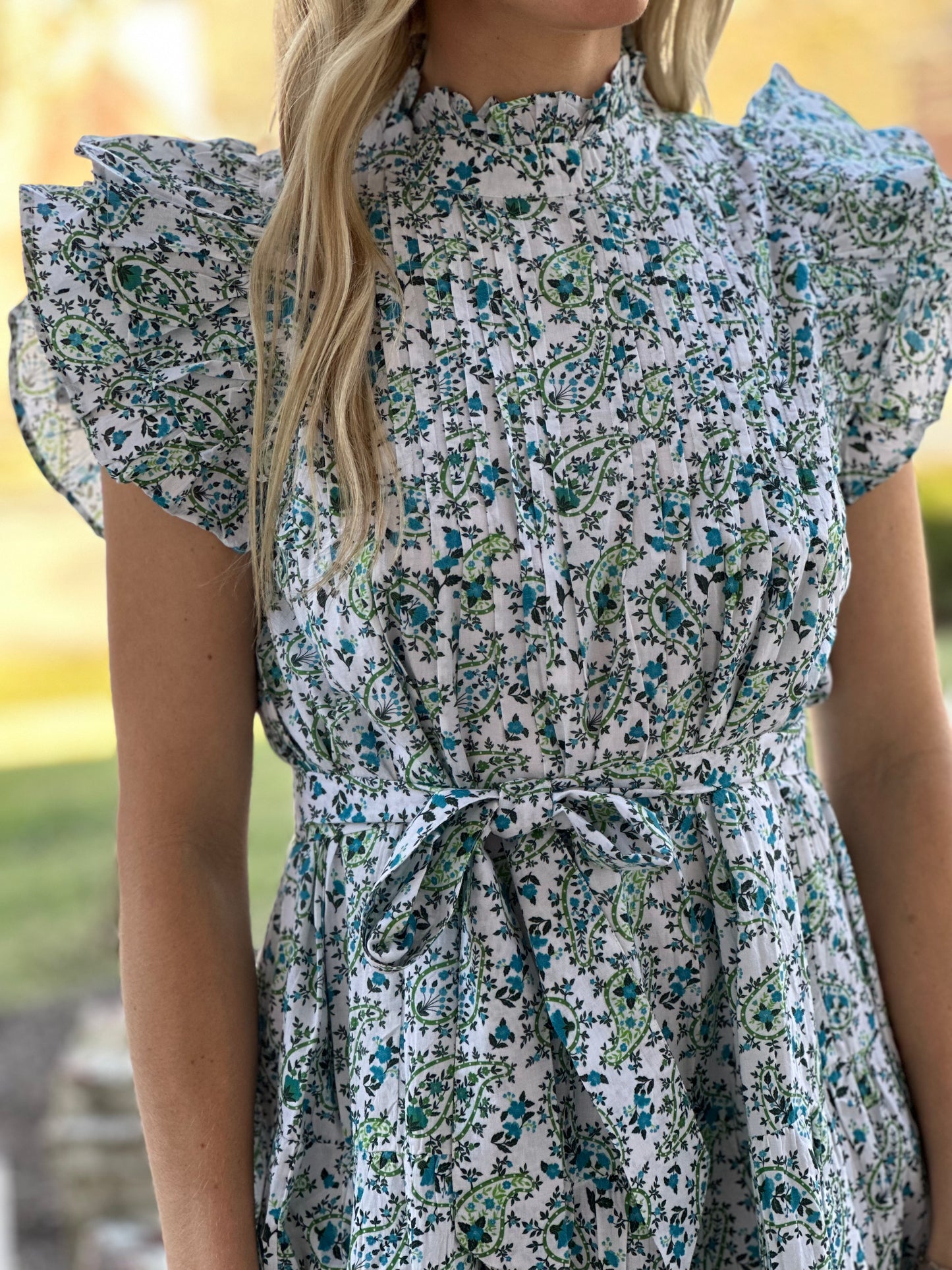 Lily Dress in Paisley