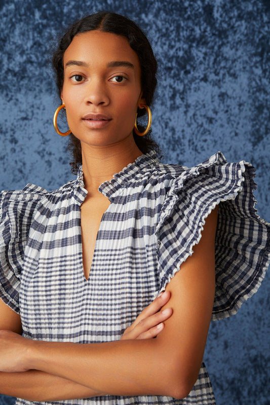 Bay Dress in Check