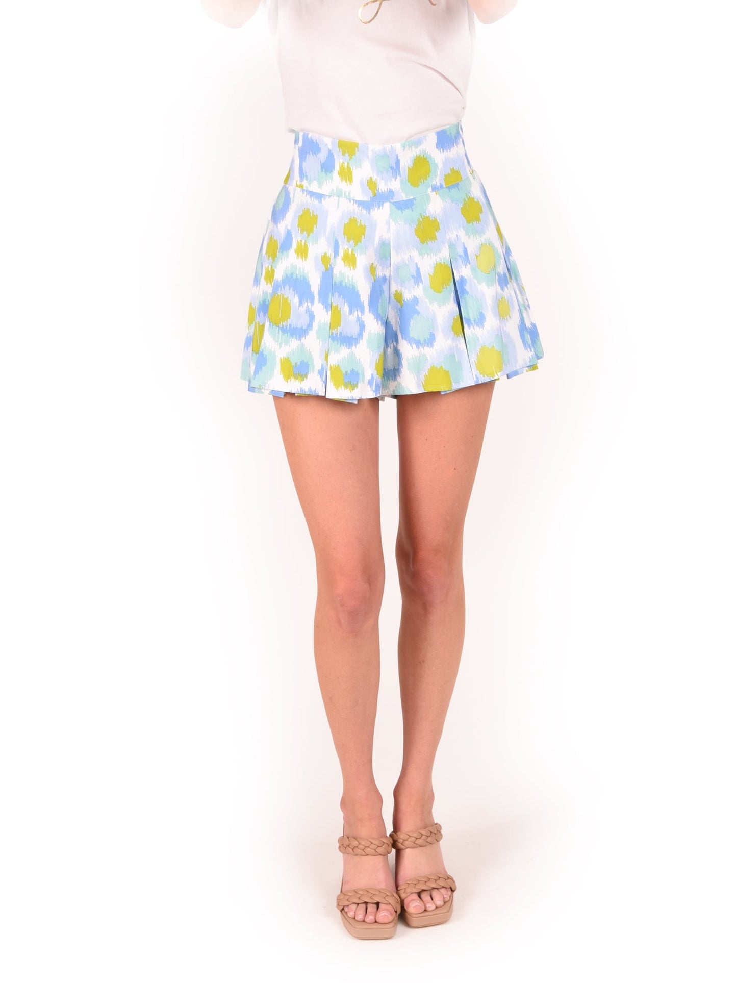 Party Shorts in Cheetah Ikat