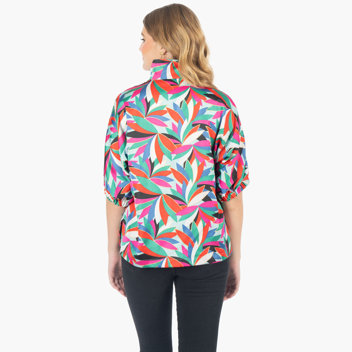 Poppy Top in Poinsettia Party