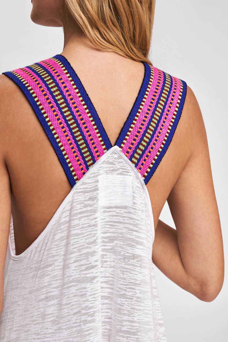 St Tropez Cover Up in White