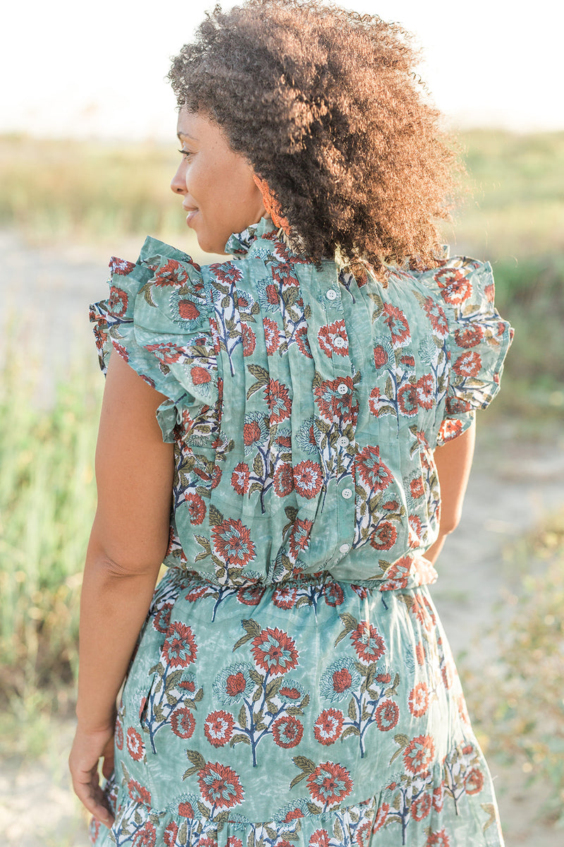 Jasmine Top in Burnt Sienna
