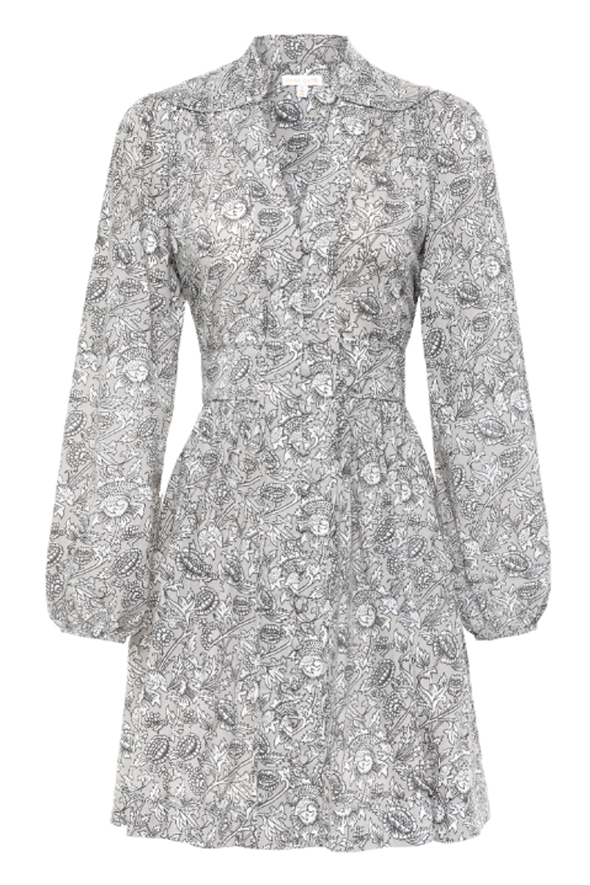 Alex Dress in Grey Dove