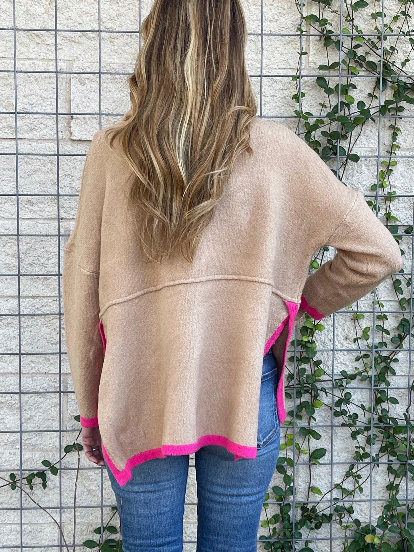 Twyla Sweater in Camel