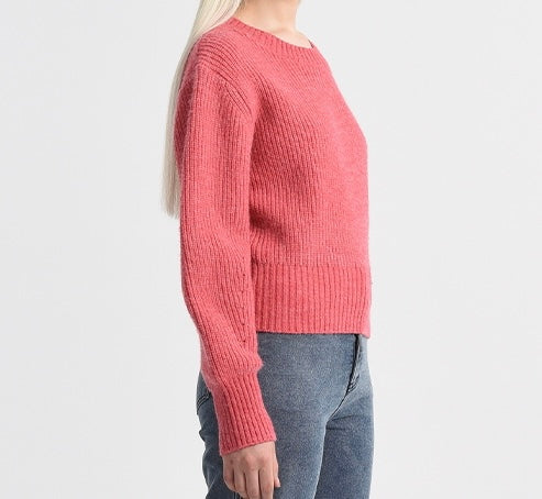 Coral Crewneck Sweater