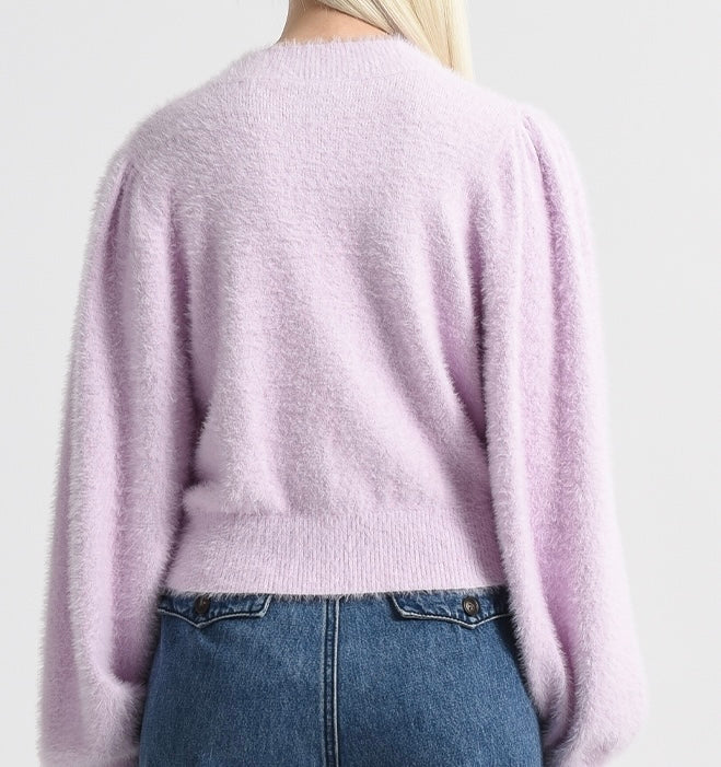 Lilac Crewneck Sweater