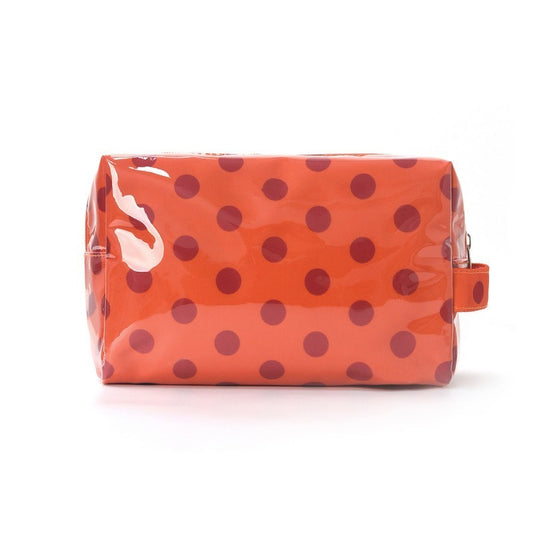 Orange Dot Waterproof Pouch