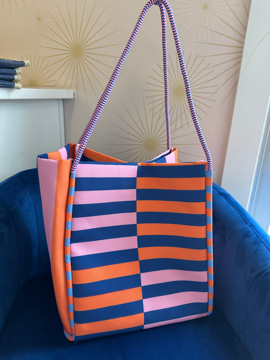 Samba Tote Bag in Navy