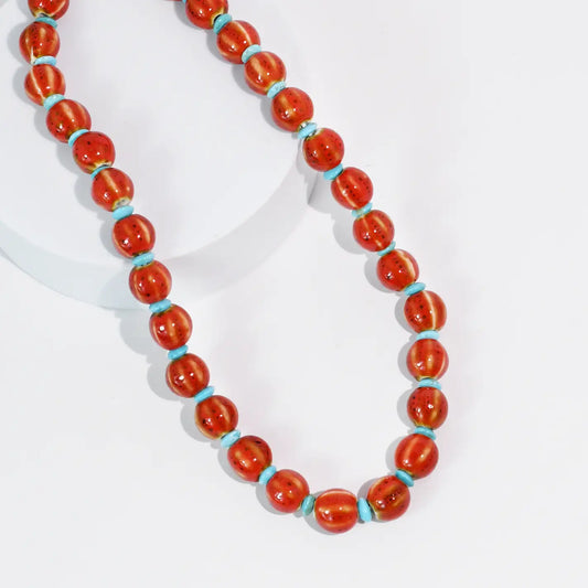 Love Big Red Necklace