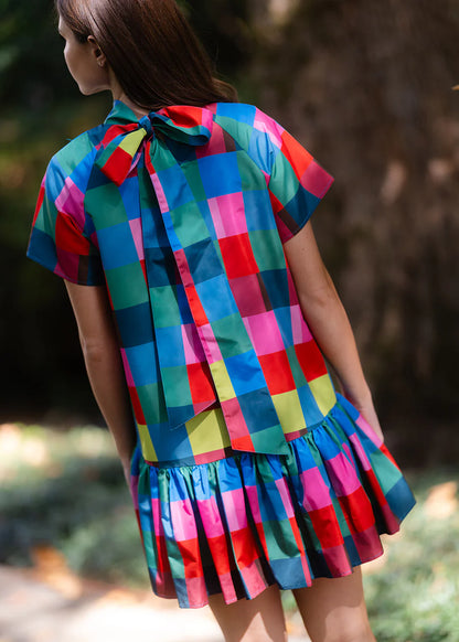 Willa Dress In Holiday Check