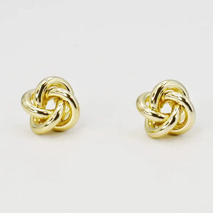 Gold Knot Stud