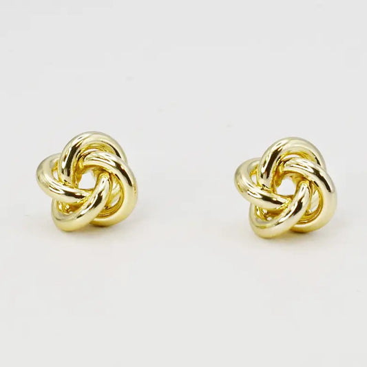 Gold Knot Stud