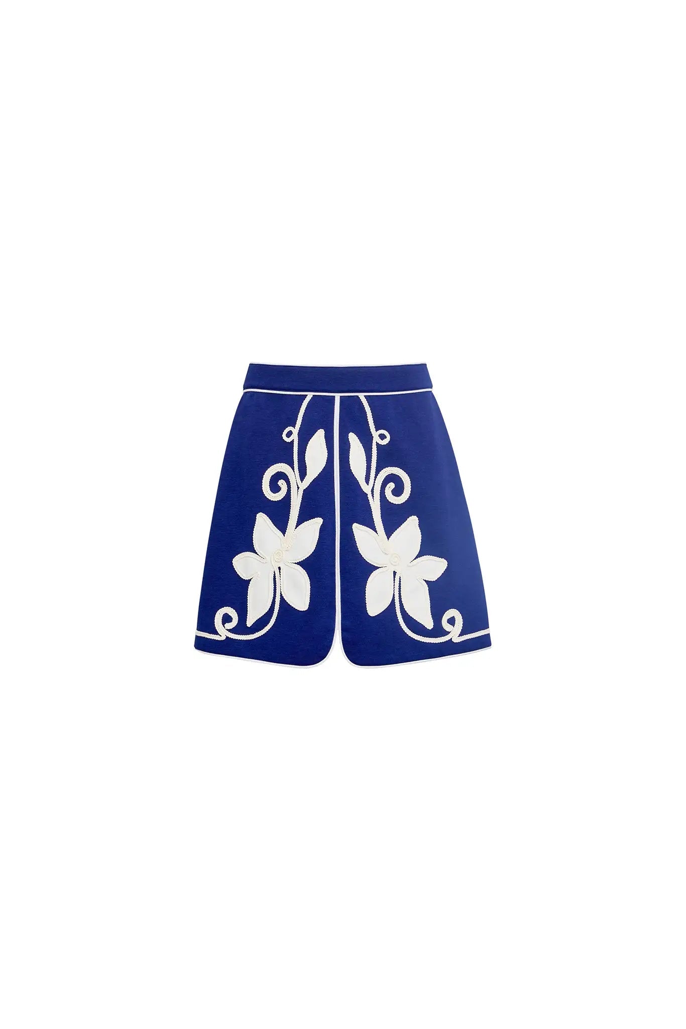 Dottie Mini Skirt in Navy