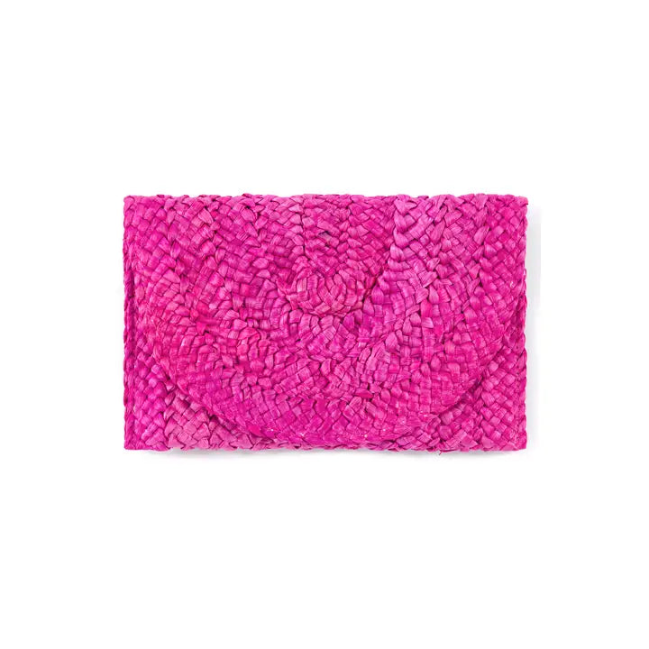 Minnie Clutch in Fuchsia