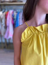 Load image into Gallery viewer, Summer Ruffle Tank in Sunshine
