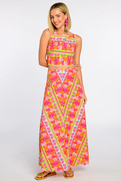 Billy Top in Rosebud Ribbon Stripe