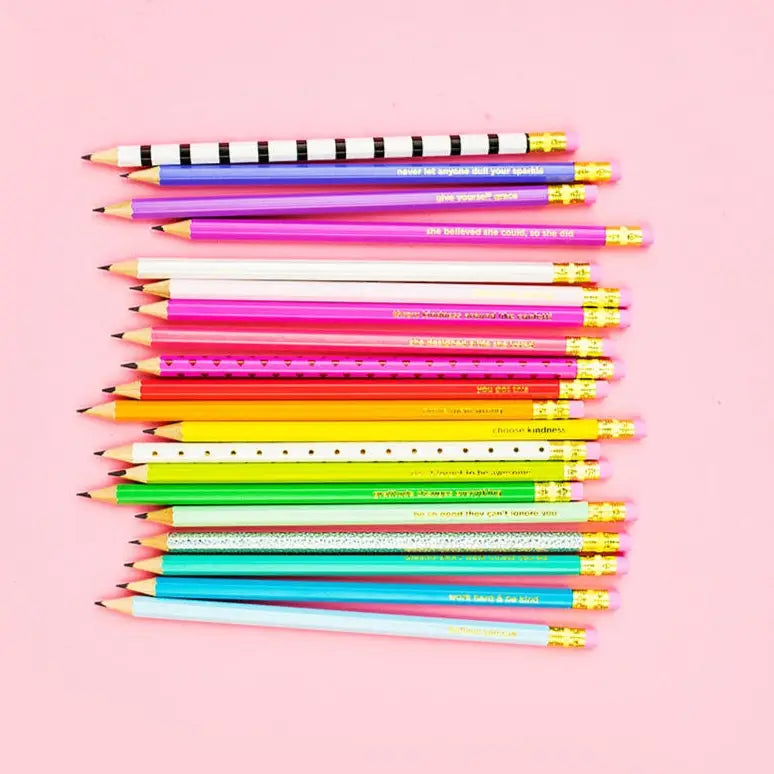 Motivational Pencil Set