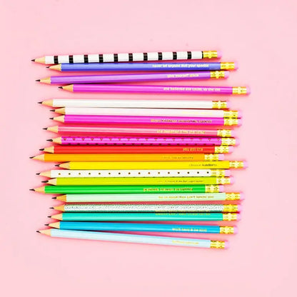 Motivational Pencil Set
